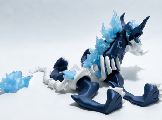 Articulated HellHound Figurine