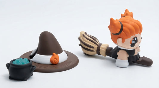 Piper Ember: Little Flame Witch Artisan Collectible Set