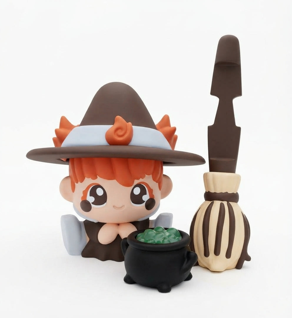 Piper Ember: Little Flame Witch Artisan Collectible Set
