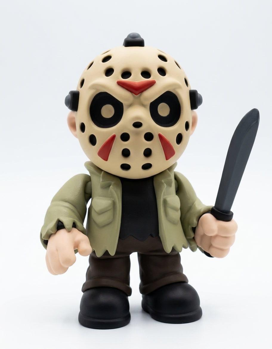 Jason Horror Figurine | Camp Crystal Slasher by Printverse