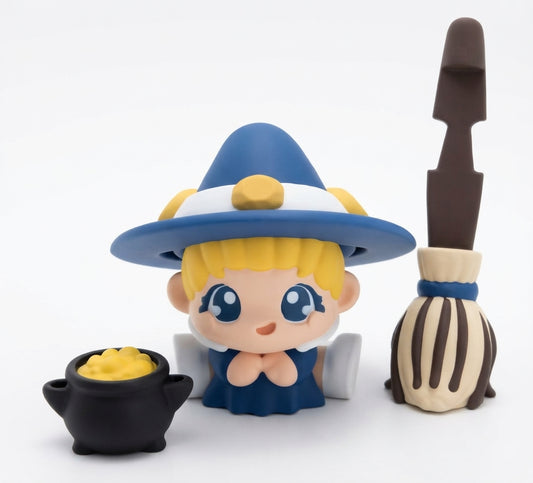 Celestial Witch Figurine Set | Darcy Midnight by PuffyPuff3D