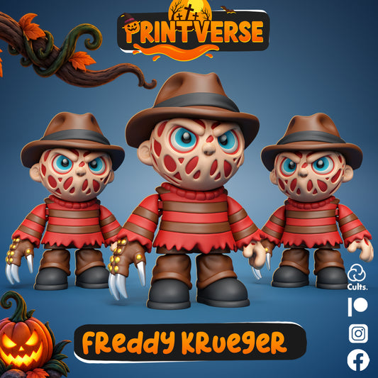 Dreamland Nightmare Freddy Krueger Figurine | Printverse