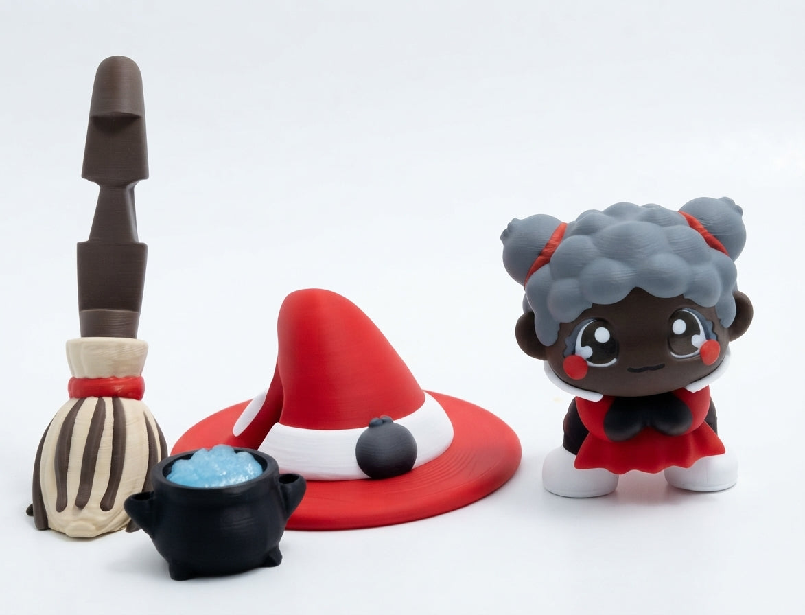Hattie Cranberry: Little Scarlet Witch Artisan Collectible Set