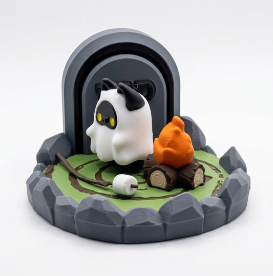 The Enchantlings Spooky Campfire Diorama Set
