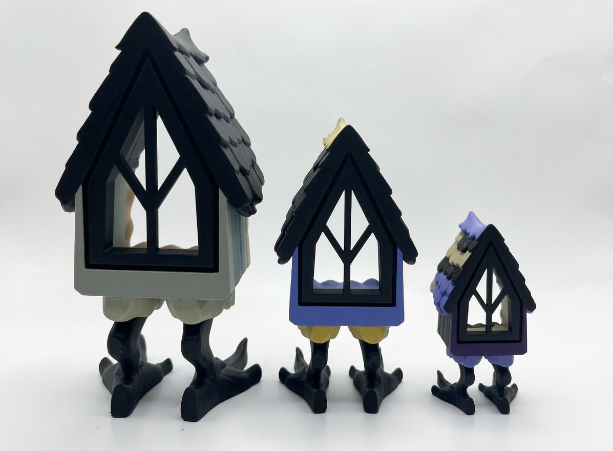 The Walking Village Trio Set