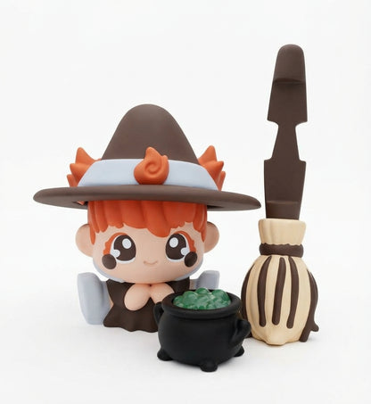 Piper Ember: Little Flame Witch Artisan Collectible Set