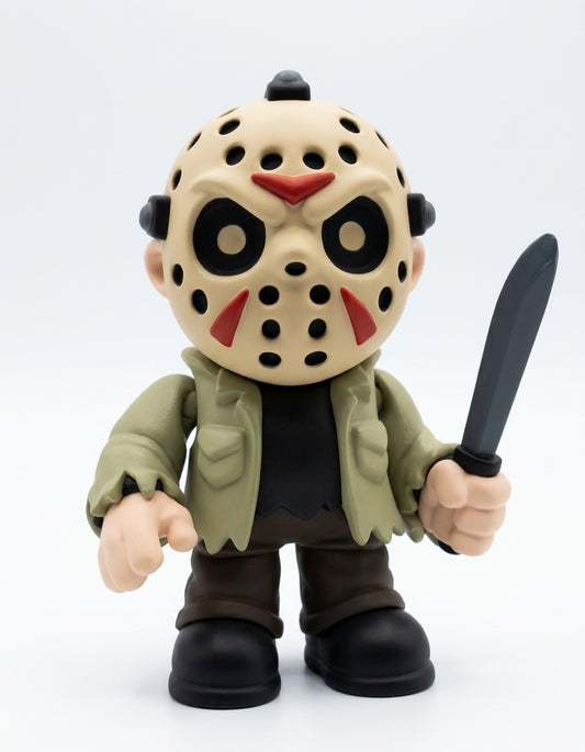 Jason Horror Figurine | Camp Crystal Slasher by Printverse