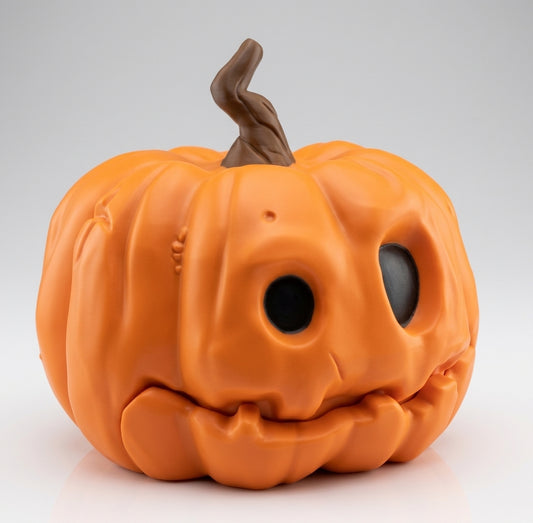 Pumpkin Container & Candy Bowl with Articulated Jaw