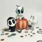 Spooky Skeletons & Reaper Trio - Articulated Halloween Decor, Hand-Painted Grim Reaper & Skeleton Set, Spooky skeleton decor, Grim reaper figurine, 3D printed Halloween, Dark academia shelf decor, Halloween tier tray decor, Hand painted skeleton, Cute reaper doll, Autumn centerpiece toy, Dark carnival aesthetic, Gothic shelf display, Three 3D printed miniature skeleton figures, #ThePaganPrints #SpookyDecor #GothAesthetic #DarkAcademiaHome #HalloweenMiniatures #HandPainted3DPrint #PLAmatte #GrimReaperArt 